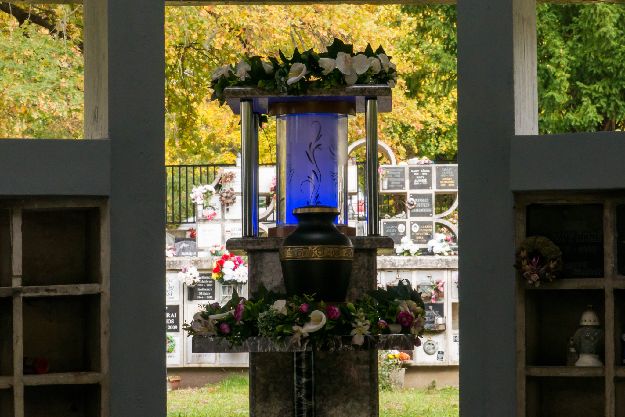 Új temetkezési forma az Újtelepi temetőben