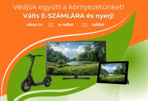 T-Szol e-számla nyereményjáték - Válts e-számlára és nyerj!